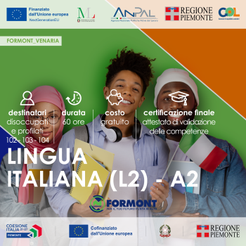(FRONTE)Corso di Lingua Italiana (L2) - A2